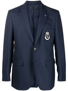 Billionaire пиджак с логотипом Crest