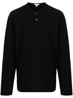 James Perse флисовый топ Henley