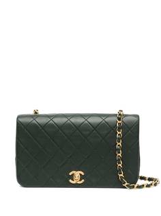 Chanel Pre-Owned стеганая сумка на плечо 1990-х годов с логотипом CC