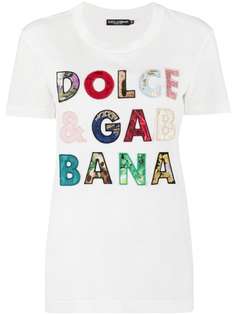 Dolce & Gabbana футболка с логотипом