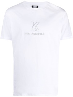 Karl Lagerfeld футболка с логотипом