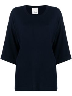 Allude джемпер с укороченными рукавами