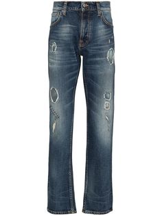 Nudie Jeans джинсы Grim Tim кроя слим