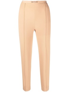 Elisabetta Franchi укороченные брюки кроя слим