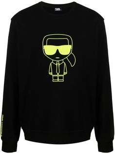 Karl Lagerfeld толстовка Ikonik с логотипом
