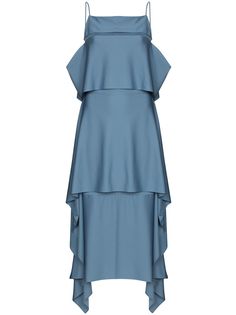 Salvatore Ferragamo платье миди с открытыми плечами