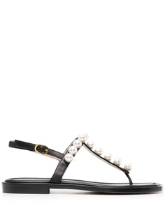 Stuart Weitzman декорированные сандалии Goldie 15