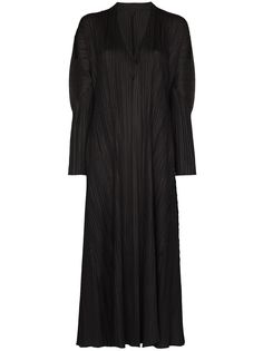 Pleats Please Issey Miyake платье миди со складками