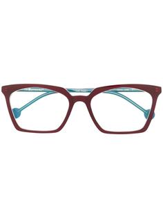 L.A. EYEWORKS очки в квадратной оправе