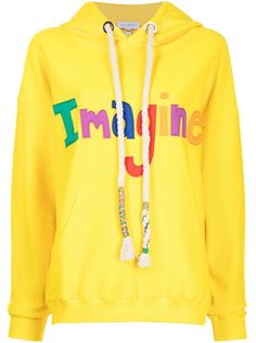 Mira Mikati худи Imagine с надписью