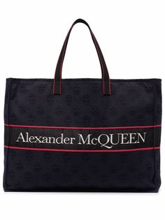 Alexander McQueen сумка-тоут East West Selvedge с логотипом