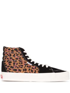Vans кеды 38 NS LX с леопардовым принтом