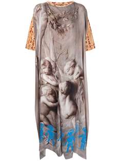 Vivienne Westwood платье-футболка макси с графичным принтом