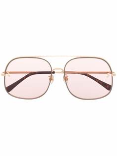 Stella McCartney Eyewear солнцезащитные очки в массивной оправе