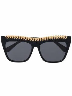 Stella McCartney Eyewear солнцезащитные очки в квадратной оправе