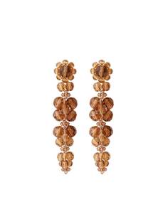Simone Rocha серьги-подвески Cluster Flower