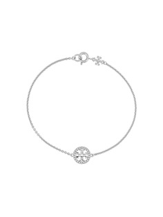 Tory Burch браслет Miller с подвеской-логотипом