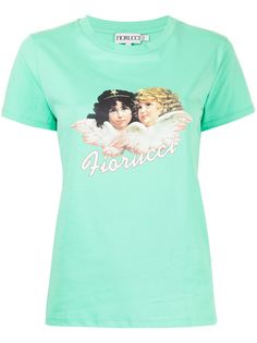 Fiorucci футболка Vintage Angels с графичным принтом