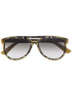 Salvatore Ferragamo Eyewear солнцезащитные очки-авиаторы с затемненными линзами