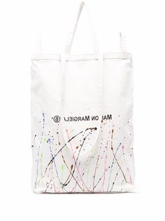 MM6 Maison Margiela объемная сумка-тоут с логотипом