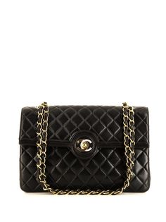 Chanel Pre-Owned стеганая сумка на плечо 1997-го года с логотипом CC