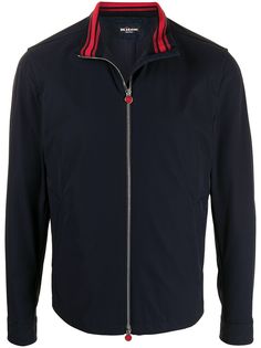 Kiton куртка с воротником-воронкой
