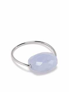 Morganne Bello кольцо из белого золота с агатом