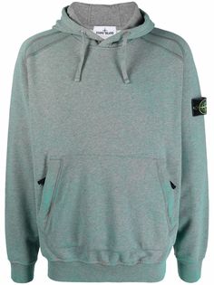 Stone Island меланжевое худи