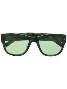 Dolce & Gabbana Eyewear солнцезащитные очки в прямоугольной оправе