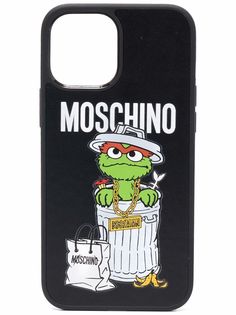 Moschino чехол Sesame Street для iPhone 12/12 Pro