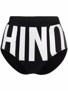 Moschino плавки бикини с логотипом