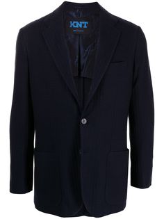 Kiton однобортный пиджак в ломаную клетку