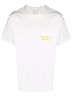 Universal Works футболка из органического хлопка с логотипом