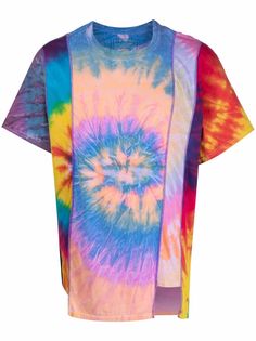 Needles футболка с принтом тай-дай