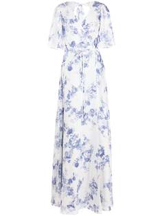 Marchesa Notte Bridesmaids платье макси с цветочным принтом