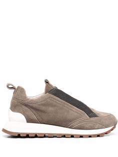 Brunello Cucinelli декорированные кроссовки