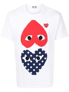 Comme Des Garçons футболка с логотипом