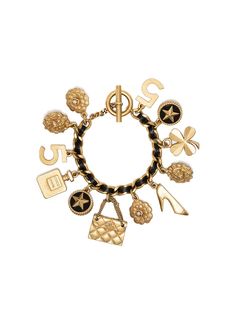 Chanel Pre-Owned браслет 1994-го года с логотипом CC