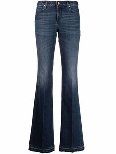 Roberto Cavalli расклешенные джинсы средней посадки