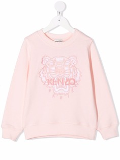 Kenzo Kids толстовка с вышитым логотипом