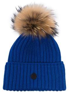 Bogner BOGNER BEANIE FX FUR POM POM