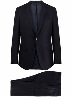 Boss Hugo Boss костюм с однобортным пиджаком