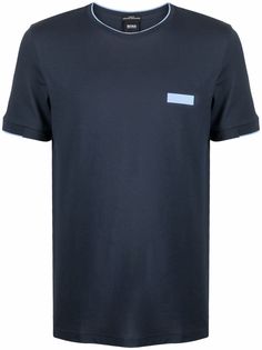 Boss Hugo Boss футболка с нашивкой-логотипом