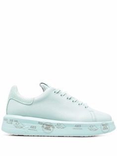 Premiata logo-patch lace-up sneakers
