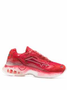 Premiata mesh-panel lace-up sneakers