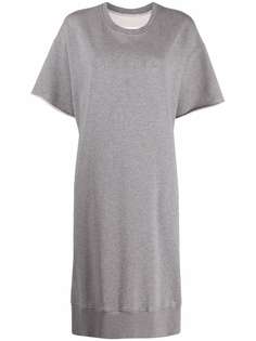 MM6 Maison Margiela shortsleeved sweatshirt shift dress