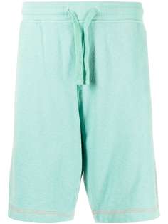 Stone Island embroidered logo track shorts