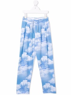 Molo cloud print joggers