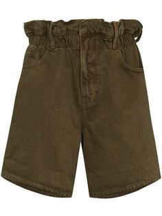 FRAME paperbag-waist shorts