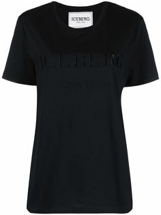 Iceberg logo-embroidered T-shirt